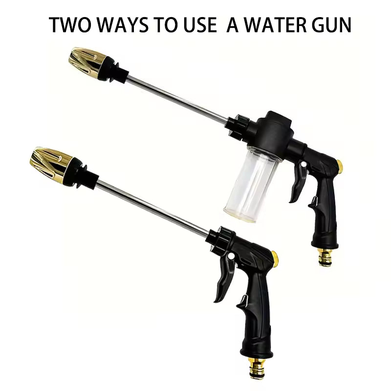 1PC Portable High-Pressure Water Gun Adjustable Cleaning Car