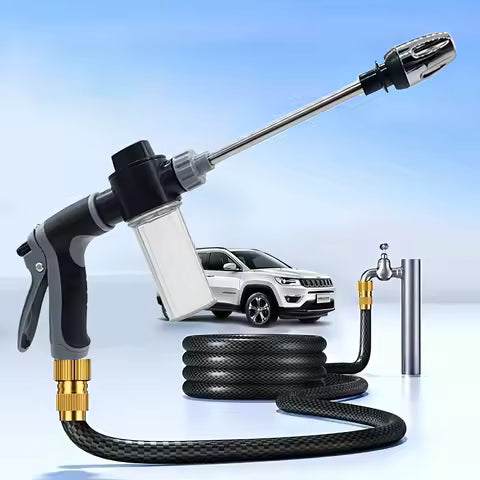 1PC Portable High-Pressure Water Gun Adjustable Cleaning Car