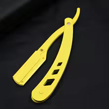 Men Shaving Barber Tools Hair Razor and Blades