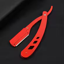 Men Shaving Barber Tools Hair Razor and Blades