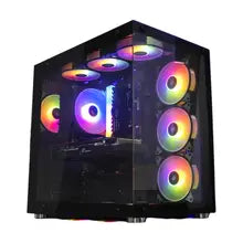 Aigo AR12 120mm PC Gamer Computer Case Fan RGB 12v Heatsink Aura Sync
