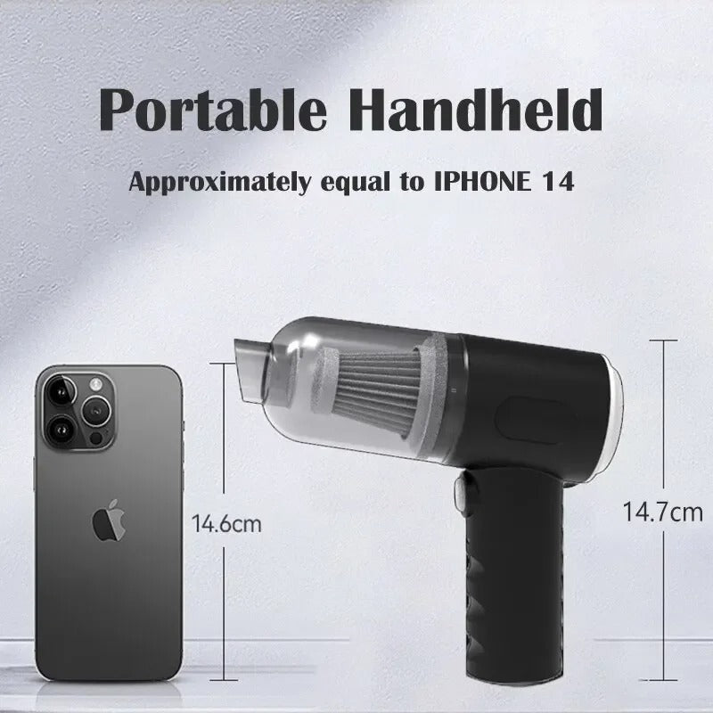 9000Pa Wireless Car Vacuum Cleaner USB