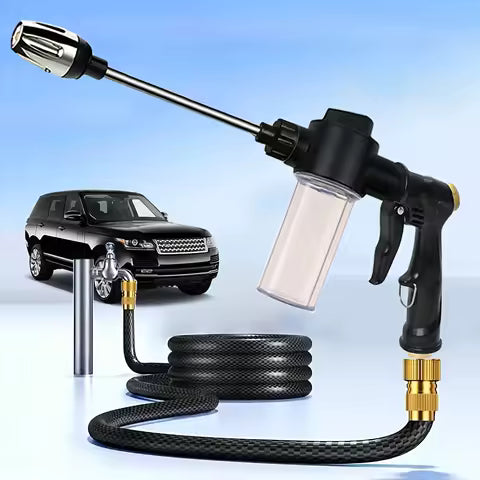 1PC Portable High-Pressure Water Gun Adjustable Cleaning Car